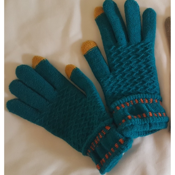 Accessories - Knit Gloves--Two Pairs